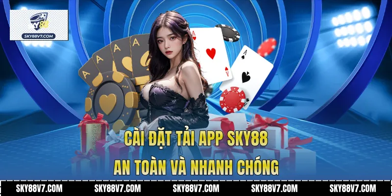 Cài đặt tải app Sky88 an toàn và nhanh chóng 