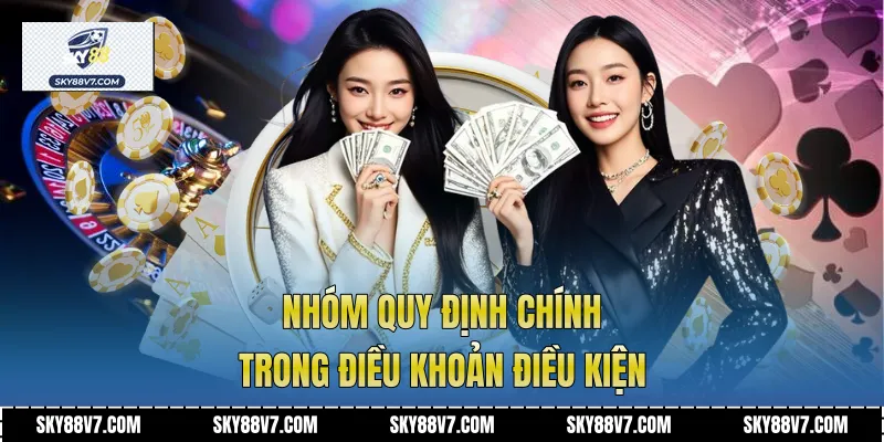 Nhóm quy định chính trong Điều khoản điều kiện 