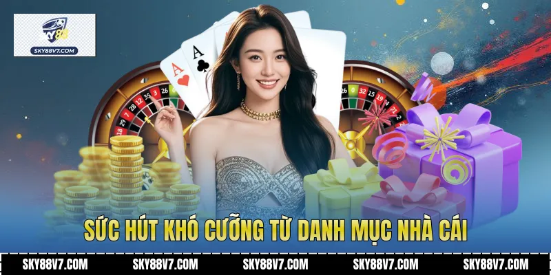 Sức hút khó cưỡng từ danh mục nhà cái